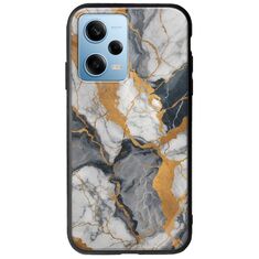 The Marble Collection - Artistic Xiaomi Redmi Note 12 4G Groove TPU (Tempered Glass και TPU)