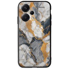 The Marble Collection - Artistic Xiaomi Redmi Note 13 Pro Plus 5G Groove TPU (Tempered Glass και TPU)