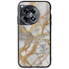 The Marble Collection - Elegance OnePlus 12 5G Groove TPU (Tempered Glass και TPU)