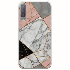 The Marble Collection - Modern Samsung Galaxy A7 2018 Flexible TPU (Διάφανη Σιλικόνη)