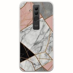The Marble Collection - Modern Huawei Mate 20 Lite Flexible TPU (Διάφανη Σιλικόνη)