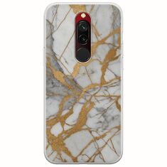 The Marble Collection - Elegance Xiaomi Redmi 8 Flexible TPU (Διάφανη Σιλικόνη)