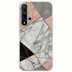 The Marble Collection - Modern Huawei Nova 5T Flexible TPU (Διάφανη Σιλικόνη)