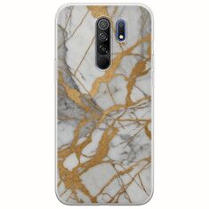 The Marble Collection - Elegance Xiaomi Redmi 9 Flexible TPU (Διάφανη Σιλικόνη)