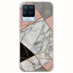 The Marble Collection - Modern Realme 8 / 8 Pro Flexible TPU (Διάφανη Σιλικόνη)