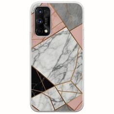 The Marble Collection - Modern Realme 7 5G Flexible TPU (Διάφανη Σιλικόνη)
