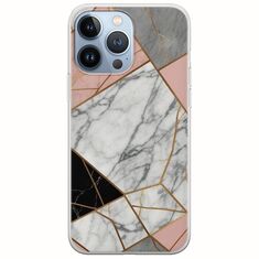 The Marble Collection - Modern iPhone 13 Pro Flexible TPU (Διάφανη Σιλικόνη)