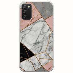 The Marble Collection - Modern Samsung Galaxy A03s Flexible TPU (Διάφανη Σιλικόνη)