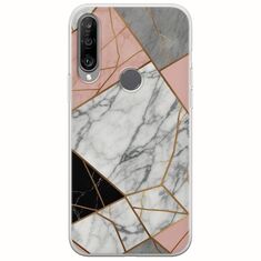The Marble Collection - Modern Huawei Y6p Flexible TPU (Διάφανη Σιλικόνη)