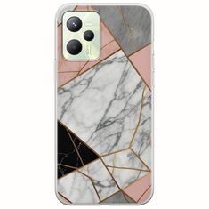 The Marble Collection - Modern Realme C35 Flexible TPU (Διάφανη Σιλικόνη)