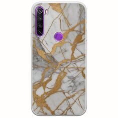 The Marble Collection - Elegance Xiaomi Redmi Note 8 2021 Flexible TPU (Διάφανη Σιλικόνη)