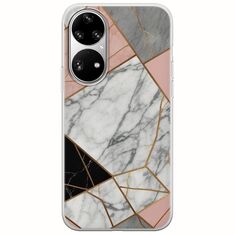 The Marble Collection - Modern Huawei P50 Pro Flexible TPU (Διάφανη Σιλικόνη)