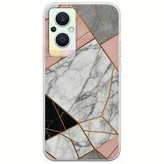 The Marble Collection - Modern Oppo Reno 7 Lite 5G Flexible TPU (Διάφανη Σιλικόνη)