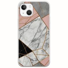 The Marble Collection - Modern iPhone 14 Flexible TPU (Διάφανη Σιλικόνη)