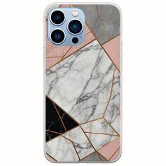 The Marble Collection - Modern iPhone 14 Pro Max Flexible TPU (Διάφανη Σιλικόνη)