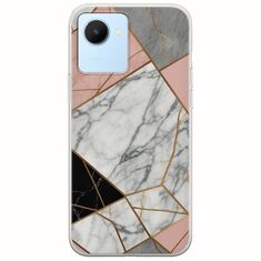The Marble Collection - Modern Realme C30 Flexible TPU (Διάφανη Σιλικόνη)