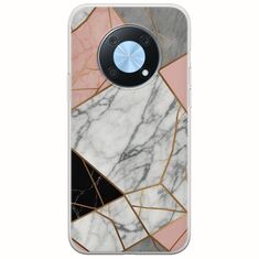 The Marble Collection - Modern Huawei Nova Y90 Flexible TPU (Διάφανη Σιλικόνη)