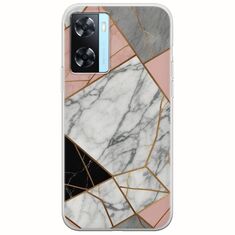 The Marble Collection - Modern Oppo A77 5G Flexible TPU (Διάφανη Σιλικόνη)