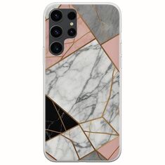 The Marble Collection - Modern Samsung Galaxy S23 Ultra 5G Flexible TPU (Διάφανη Σιλικόνη)