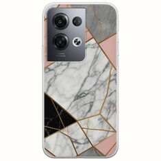 The Marble Collection - Modern Oppo Reno 8 Pro 5G Flexible TPU (Διάφανη Σιλικόνη)