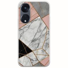 The Marble Collection - Modern Oppo Reno 8Τ 5G Flexible TPU (Διάφανη Σιλικόνη)