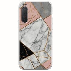 The Marble Collection - Modern Sony Xperia 5 Flexible TPU (Διάφανη Σιλικόνη)