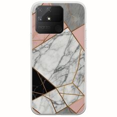 The Marble Collection - Modern Realme Narzo 50A Flexible TPU (Διάφανη Σιλικόνη)