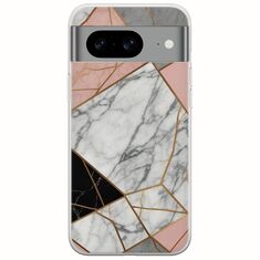 The Marble Collection - Modern Google Pixel 8a 5G Flexible TPU (Διάφανη Σιλικόνη)