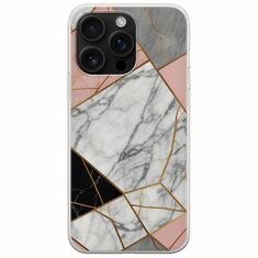 The Marble Collection - Modern iPhone 16 Pro Max Flexible TPU (Διάφανη Σιλικόνη)