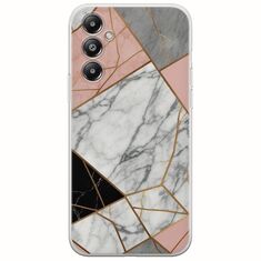 The Marble Collection - Modern Samsung Galaxy M35 5G Flexible TPU (Διάφανη Σιλικόνη)