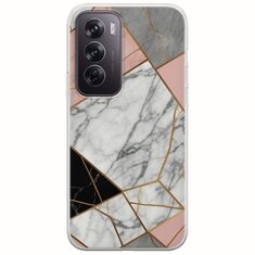 The Marble Collection - Modern Oppo Reno 12 5G Flexible TPU (Διάφανη Σιλικόνη)