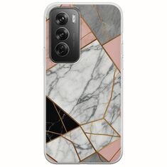 The Marble Collection - Modern Oppo Reno 12 Pro 5G Flexible TPU (Διάφανη Σιλικόνη)