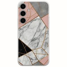 The Marble Collection - Modern Samsung Galaxy S25 5G Flexible TPU (Διάφανη Σιλικόνη)