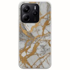 The Marble Collection - Elegance Xiaomi Redmi Note 14 5G Flexible TPU (Διάφανη Σιλικόνη)