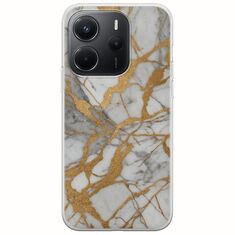 The Marble Collection - Elegance Xiaomi Redmi Note 14 4G Flexible TPU (Διάφανη Σιλικόνη)