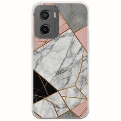 The Marble Collection - Modern Motorola Moto G05 Flexible TPU (Διάφανη Σιλικόνη)