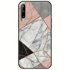 The Marble Collection - Modern Samsung Galaxy A30s Black TPU (Μαύρη Σιλικόνη)