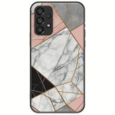 The Marble Collection - Modern Samsung Galaxy A13 4G Black TPU (Μαύρη Σιλικόνη)