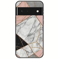 The Marble Collection - Modern Google Pixel 6 5G Black TPU (Μαύρη Σιλικόνη)