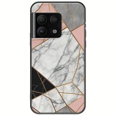 The Marble Collection - Modern OnePlus 10 Pro Black TPU (Μαύρη Σιλικόνη)