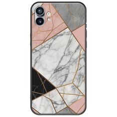 The Marble Collection - Modern Nothing Phone (1) Black TPU (Μαύρη Σιλικόνη)