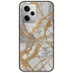 The Marble Collection - Elegance Xiaomi Redmi Note 12 Pro Plus 5G Black TPU (Μαύρη Σιλικόνη)