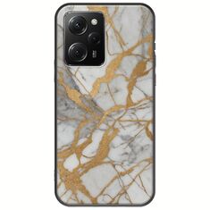 The Marble Collection - Elegance Xiaomi Poco X5 Pro 5G Black TPU (Μαύρη Σιλικόνη)
