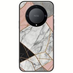 The Marble Collection - Modern Honor Magic 5 Lite 5G Black TPU (Μαύρη Σιλικόνη)
