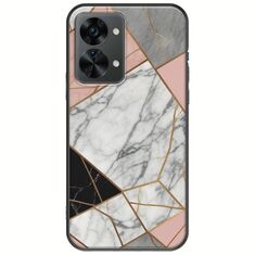 The Marble Collection - Modern OnePlus Nord 2T 5G Black TPU (Μαύρη Σιλικόνη)
