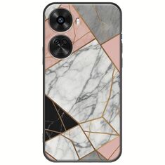 The Marble Collection - Modern Huawei Nova 12 SE Black TPU (Μαύρη Σιλικόνη)