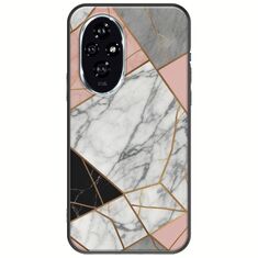 The Marble Collection - Modern Honor 200 5G Black TPU (Μαύρη Σιλικόνη)