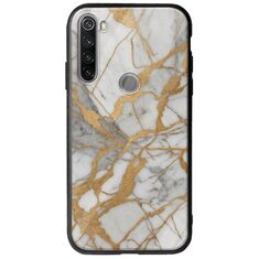 The Marble Collection - Elegance Xiaomi Redmi Note 8T Groove TPU (Tempered Glass και TPU)