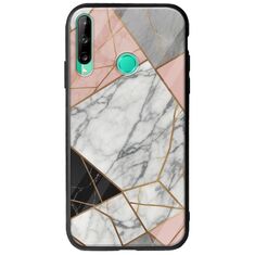 The Marble Collection - Modern Huawei P40 Lite E Groove TPU (Tempered Glass και TPU)