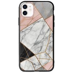 The Marble Collection - Modern iPhone 12 mini Groove TPU (Tempered Glass και TPU)